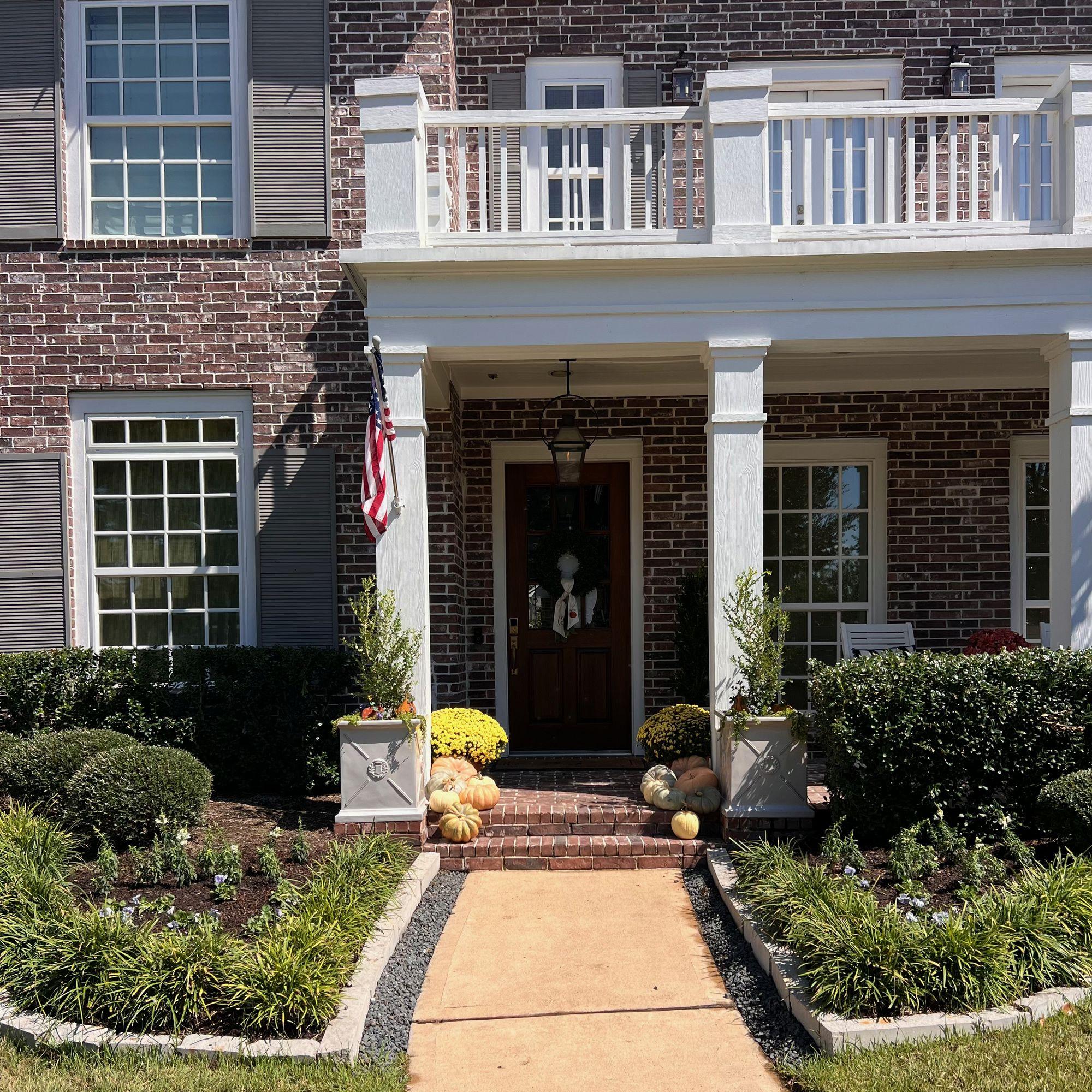 Front Elevation Planters